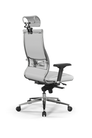 Кресло для руководителя Метта Samurai L2-11D - Infinity /Kc06/Wm06/D04P/H2cL-3D(M06.B32.G11.W03) (Белый)