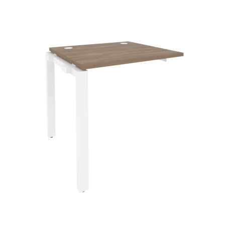 Наборный элемент рабочей станции на П-образном м/к Onix O.MP-1.NRS-0.7 780x720x750 (Дуб Аризона/Белый Металл)