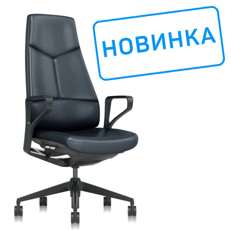 Офисное кресло Zen 01E Синий | Металл Черный (Синий | Черный)