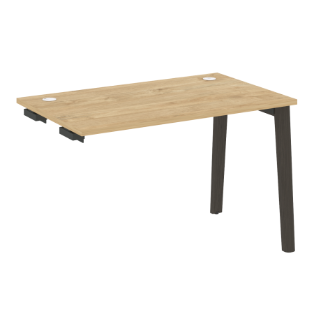 Стол-приставка к опорным элементам на деревянных опорах Onix Wood OW.SPR-2.7 1180x720x750 (Тиквуд Светлый/Дуб Темный)