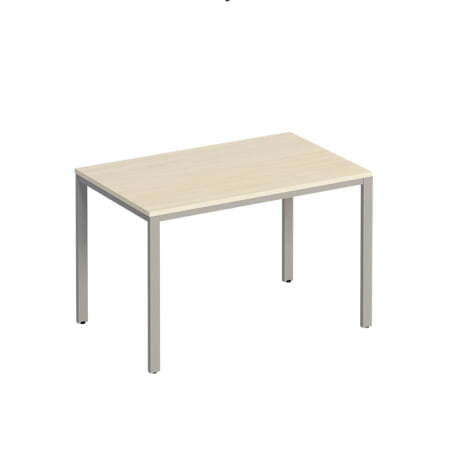 Стол письменный на металлокаркасе  Комфорт МП2 К 181 1200x750x750 (Дуб шамони светлыйСерый)