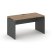 Стол письменный SN-D.SP-021 (980х800х750) (Тиквуд Светлый/Антрацит)