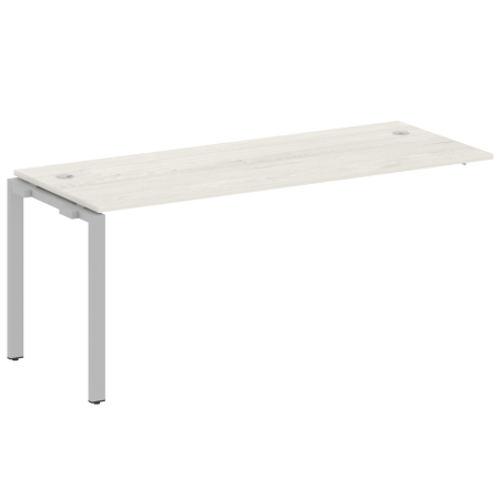 Проходной наборный элемент рабочей станции Metal System Style БП.ПРС-СП-1.5 1800x720x750 (Дуб Наварра/Серый металл)