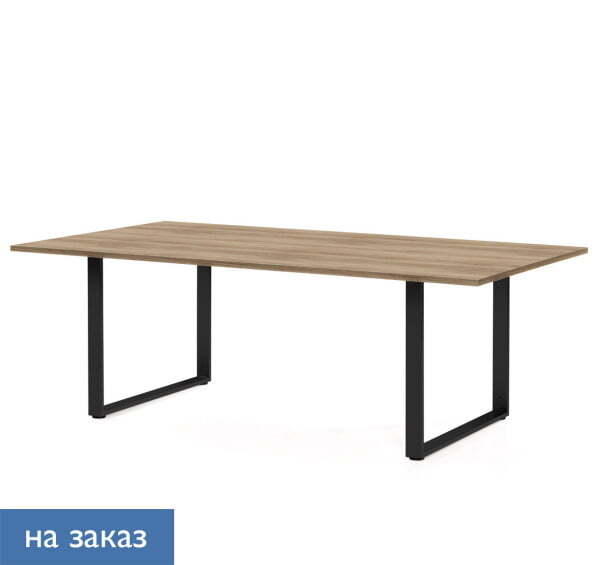 ROLA Стол для переговоров 240 (Гавана/Черный металл)