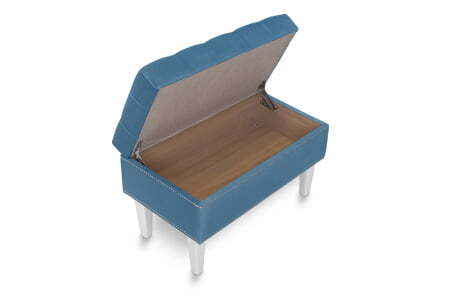 Банкетка Parige 700 (720x420x450) Голубой (Голубой)