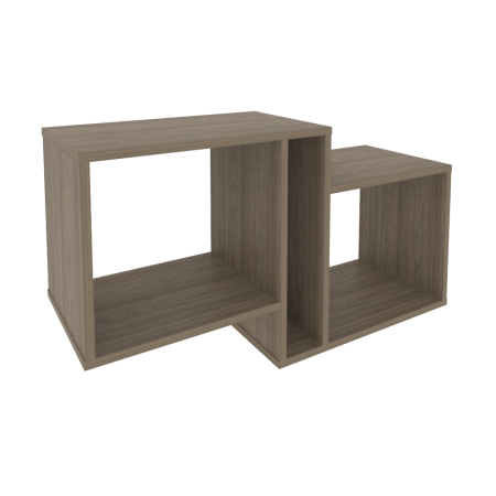 Полка навесная Style Л.ПНС-1 1000x336x540 (Вяз Благородный)