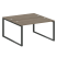 Рабочая станция Metal System Style БО.РАС-СП-2.3 1400x1475x750 (Дуб Наварра/Серый металл)