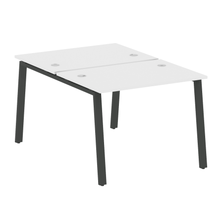 Рабочая станция Metal System Style БА.РАС-СП-2.1 1000x1475x750 (Белый/Антрацит металл)