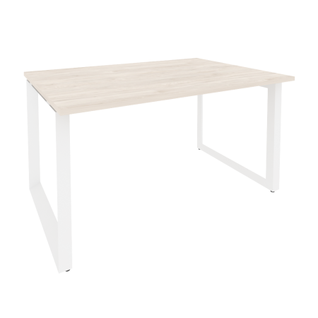 Стол переговорный Onix O.MO-PRG-1.3 1380x980x750 (Денвер Светлый/Белый Металл)