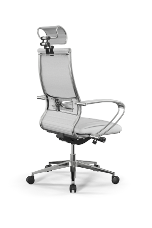 Кресло для руководителя Метта Samurai L2-8K - Infinity /Kc04/Wm06/K2cL/H2cL-3D(M26.B32.G25.W03) (Белый)