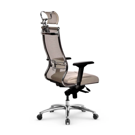 Кресло для руководителя Метта Samurai SL-3.05 MPES (Темно-бежевый | Светло-бежевый)