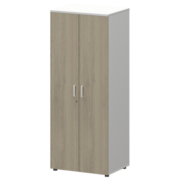 Шкаф для одежды Смарт СМШ-58-6ШД Тип1 792x594x1990 (Белый/Кронберг)