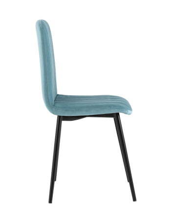 Стул Easy велюр пыльно-голубой (Стул Easy пыльно-голубой)
