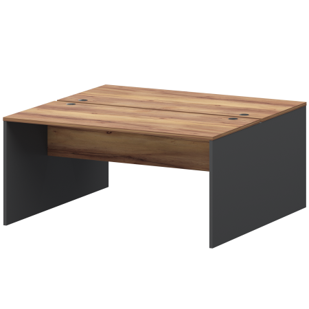 Бенч двойной Смарт СМСР25-2.16.60 1600x1236x750 (Графит/Таксония)