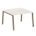 Стол для переговоров (1 столешница) на А-образном м/к Metal System Style БА.ПРГ-1.2 1200x1235x750 (Дуб наварра/Серый металл)
