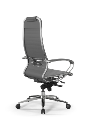 Кресло для руководителя Метта Samurai L1-3K - Infinity /Uc02/Nc02/K2cL(M06.B32.G11.W03) (Серый)