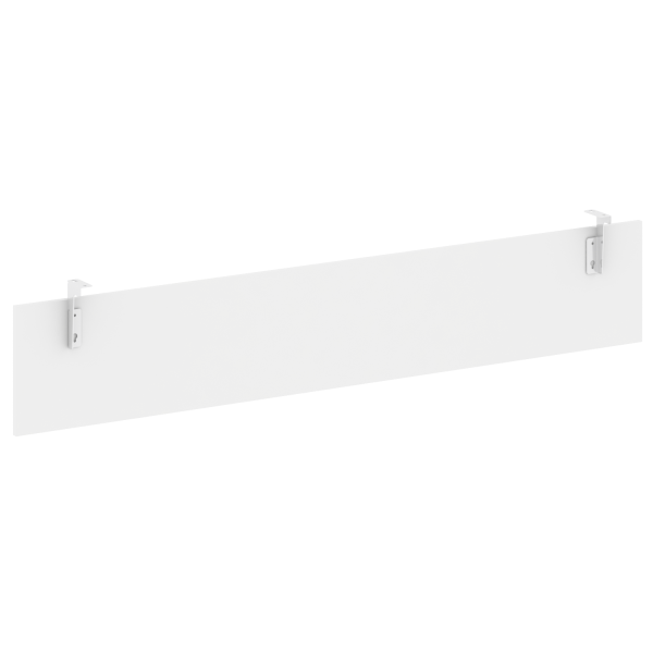 Царга для стола руководителя Б.ЦС-6 1850x320x18 (Белый/Хром металл)