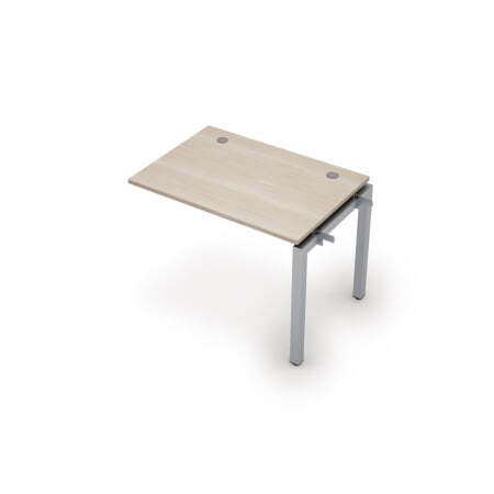 6МБС.5177 Линейная бенч-система, средний модуль (1000x700x750) (Шамони светлый/Алюминий матовый)