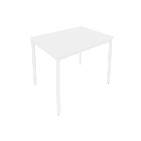Стол письменный на металлокаркасе Slim С.СП-3 980x720x750 (Белый/Белый металл)
