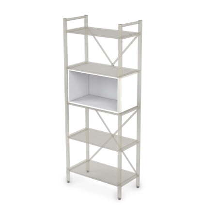 10ВК.001 Вкладка (716x378x404) (Белый премиум)