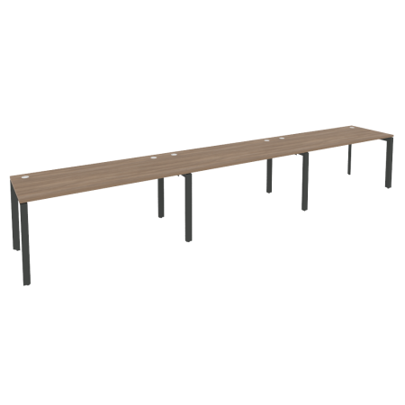 Рабочая станция на П-образном м/к Onix O.MP-RS-3.4.7 4740x720x750 (Дуб Аризона/Черный металл)