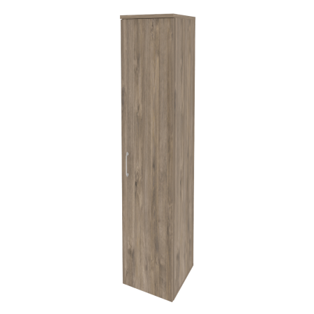 Шкаф высокий узкий правый Onix O.SU-1.9R 400x420x1977 (Тиквуд Темный)