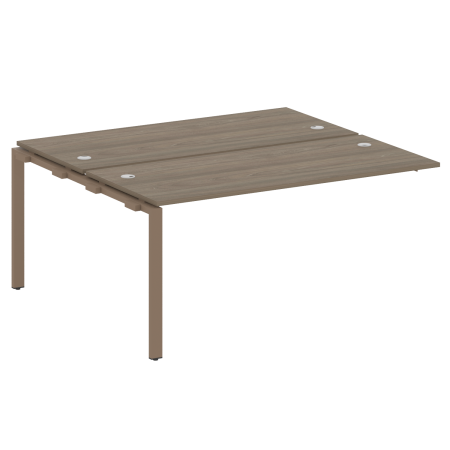 Проходной наборный элемент рабочей станции Metal System Style БП.ПРС-СП-2.4 1600x1475x750 (Вяз/Мокко металл)