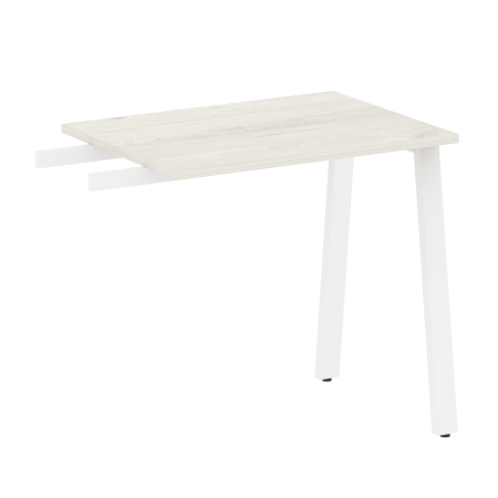 Приставной элемент Metal System Style БА.ПР-2 800x600x750 (Дуб Наварра/Белый металл)