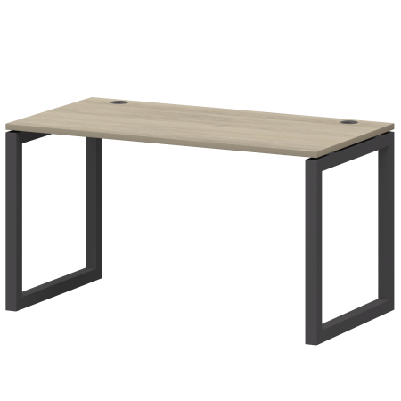 Стол на металлокаркасе Смарт СМС25-О-10К.73.Пр50 1000x730x750 (Кронберг/Антрацит)