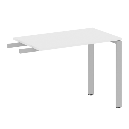 Приставной элемент БП.ПР-3 1000x600x750 (Белый/Серый металл)