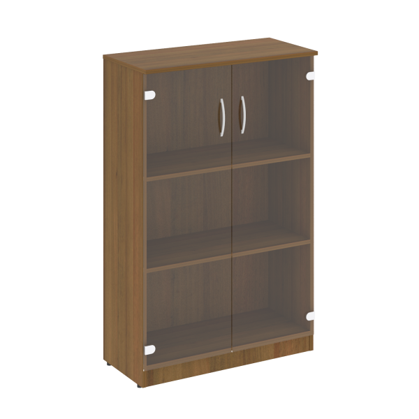 Шкаф широкий средний Nova S В.СТ-2.4 770x360x1203 (Орех Гварнери)