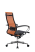 Кресло для руководителя Метта МЕТТА-9(MPRU)/подл.131/осн.004 (Оранжевый)