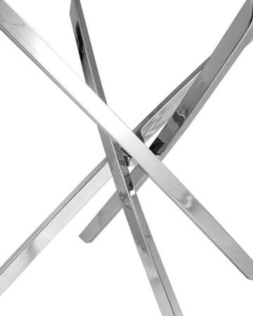 Стол Hydra D90 (Стол обеденный Гидра прозрачный)