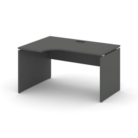 Стол рабочий эргономичный SN-D.SPA-002(L) (1580х600/980х750) (Антрацит)