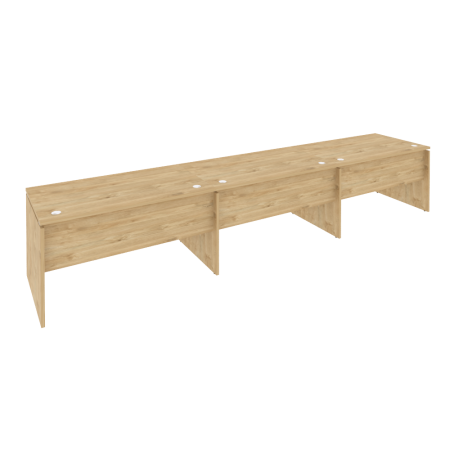 Рабочая станция Onix O.RS-3.3.8 4140x800x750 (Тиквуд Светлый)