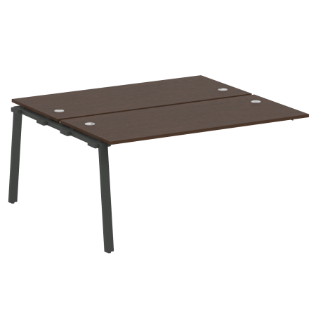 Проходной наборный элемент рабочей станции Metal System Style БА.ПРС-СП-2.4 1600x1475x750 (Венге Цаво/Антрацит металл)