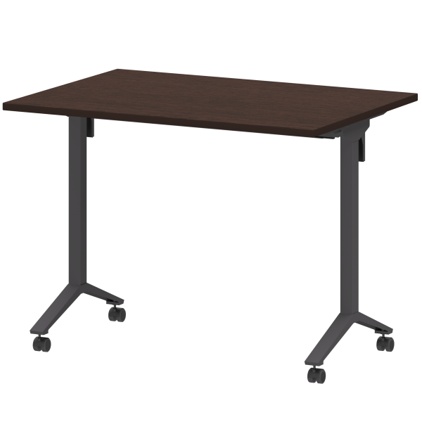 Стол мобильный складной Моби МБ22-100.70 1000x700x750 (Дуб венге/Антрацит)