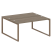 Рабочая станция Metal System Style БО.РАС-СП-2.4 1600x1475x750 (Дуб Наварра/Серый металл)