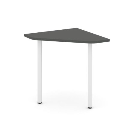 Угловой элемент стола SN-4.USP-011 (700х700х750) (Антрацит/Металл Белый)