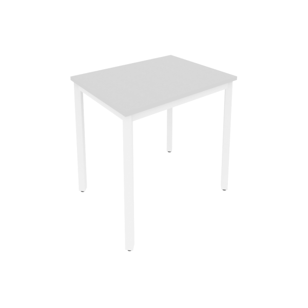 Стол письменный на металлокаркасе Slim С.СП-2.1 780x600x750 (Серый/Белый металл)