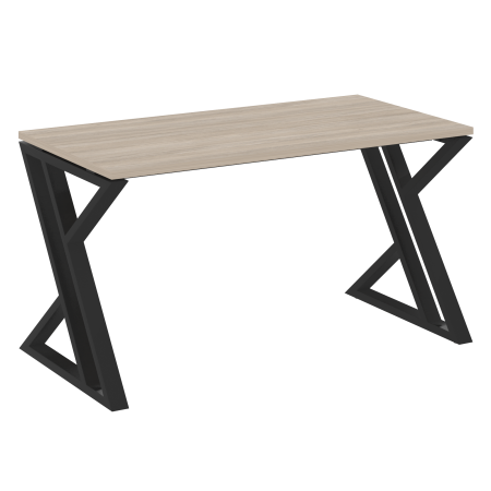 Стол рабочий VR.L-SRZ-3.7 1380x720x750 (Дуб Аттик/Черный металл)