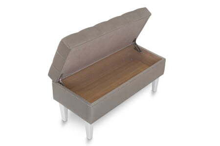 Банкетка Parige 800 (820x420x450) Кремовый (Кремовый)