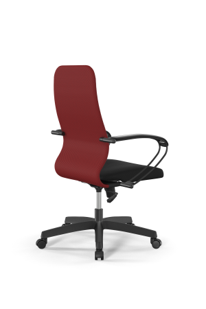 Кресло для руководителя Метта Sit 8 B2-10K - UMF(X1) /Uh02/Wh00/K1bL(M09.B02.G15.W01) (Красный | Черный)
