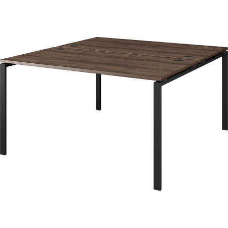 Бенч двойной на 2 рабочих места Арго-М АМБ-003 1400x1496x760 (Лагос/Антрацит)