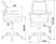 Кресло детское CH-W797 синий сиденье синий TW-10 сетка/ткань крестов. пластик пластик белый (Синий)