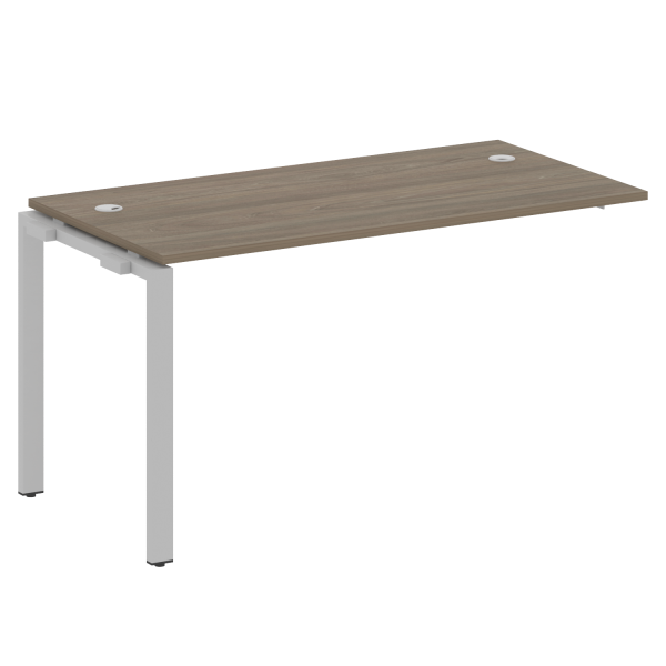 Проходной наборный элемент рабочей станции Metal System Style БП.ПРС-СП-1.3 1400x720x750 (Вяз/Серый металл)