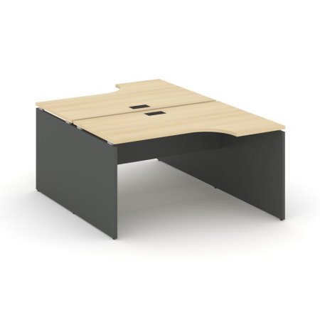 Рабочая станция эргономичная SN-D.DRPA-012 (1580х1432/1992х750) (Акация Лорка/Антрацит)