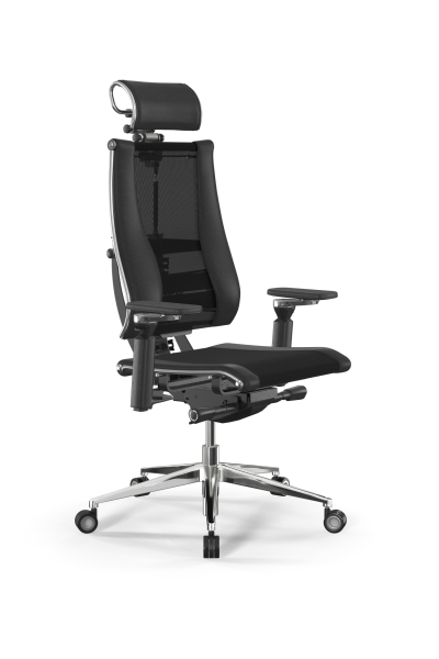 Кресло для руководителя Метта Y 4DF B2-14D - YM93+Infinity /Kc09/Nc09/D15P/H2cL-3D(M26.B35.G25.W04) (Черный)