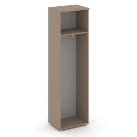 Гардероб узкий (правое исполнение) ES.GB-1 (R) (560х420х1977) (Латте/Капучино)