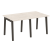 Стол переговорный на деревянных опорах Onix Wood OW.PRG-2.0 1560x980x750 (Тиквуд Светлый/Дуб Темный)